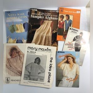 Vintage Knitting Books & Patterns